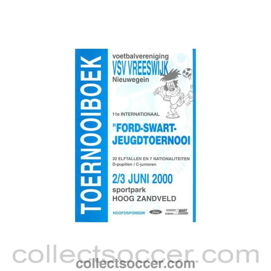2000 - VSV Vreeswijk Youth Tournament June 2000 official programme - Collect Soccer
