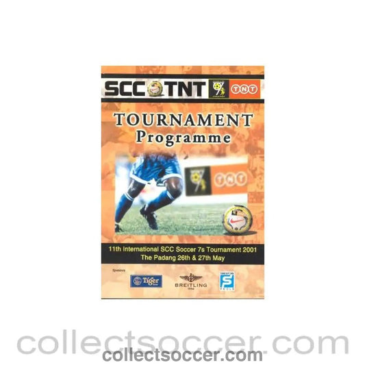 2001 11th International SCC Soccer 7s Tournament Programme 2001 - Collect Soccer