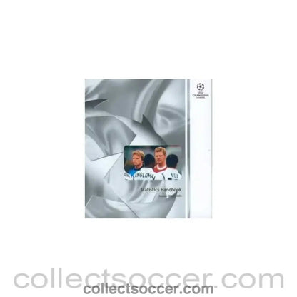 2001-2002 Statistics Handbook Champions League - Collect Soccer
