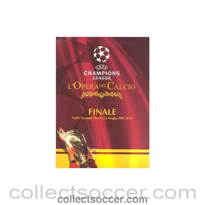 2001 - Bayern Munich v Valencia press pack 23/05/2001 Champions League Final - Collect Soccer