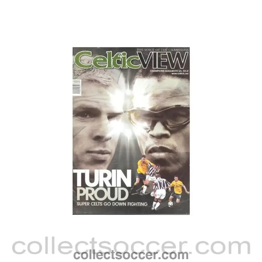 2001 - Celtic View magazine Champions League Special Issue No:11 20/09/2001