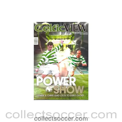 2001 - Celtic View magazine Champions League Special Issue No:12 27/09/2001