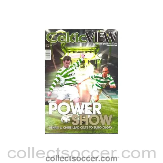 2001 - Celtic View magazine Champions League Special Issue No:12 27/09/2001