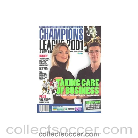 2001 - Champions League & UEFA Cup 2001 guide