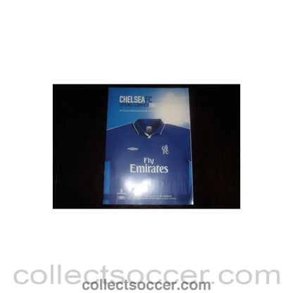 2001 - Chelsea official merchandise brochure Spring/Summer 2001
