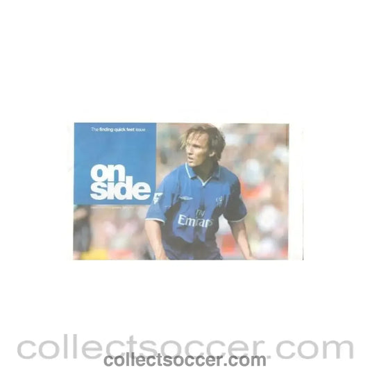 2001 - Chelsea On Side newspaper of October 2001