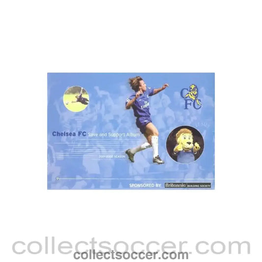 2001 - Chelsea Save and Support Album Season 2001-2002 stamps folder