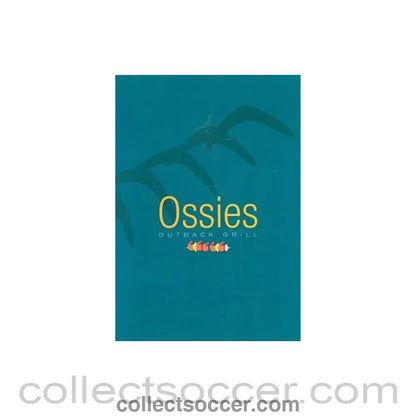 2001 - Chelsea v Blackburn Ossies menu 24/11/2001 Premier League - Collect Soccer
