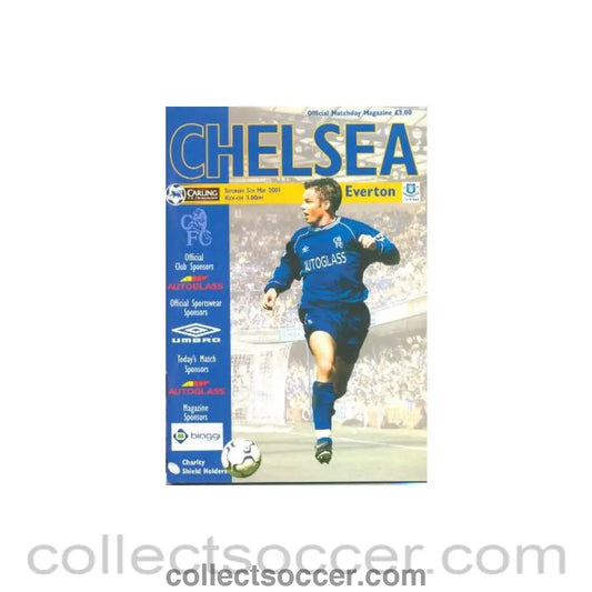 2001 - Chelsea v Everton official programme 05/05/2001 Premier League