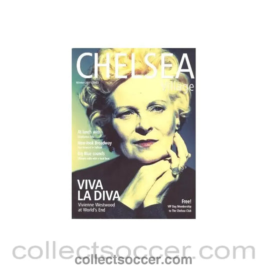 2001 - Chelsea Village Magazine Winter 2001-2002 very few issues were produced Defend A Man