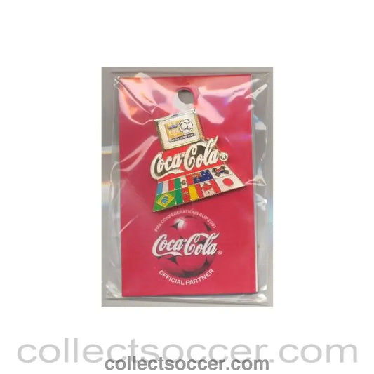 2001 Confederations Cup Coca Cola badge