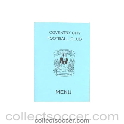 2001 - Coventry City v Chelsea menu 09/10/2001 - Collect Soccer