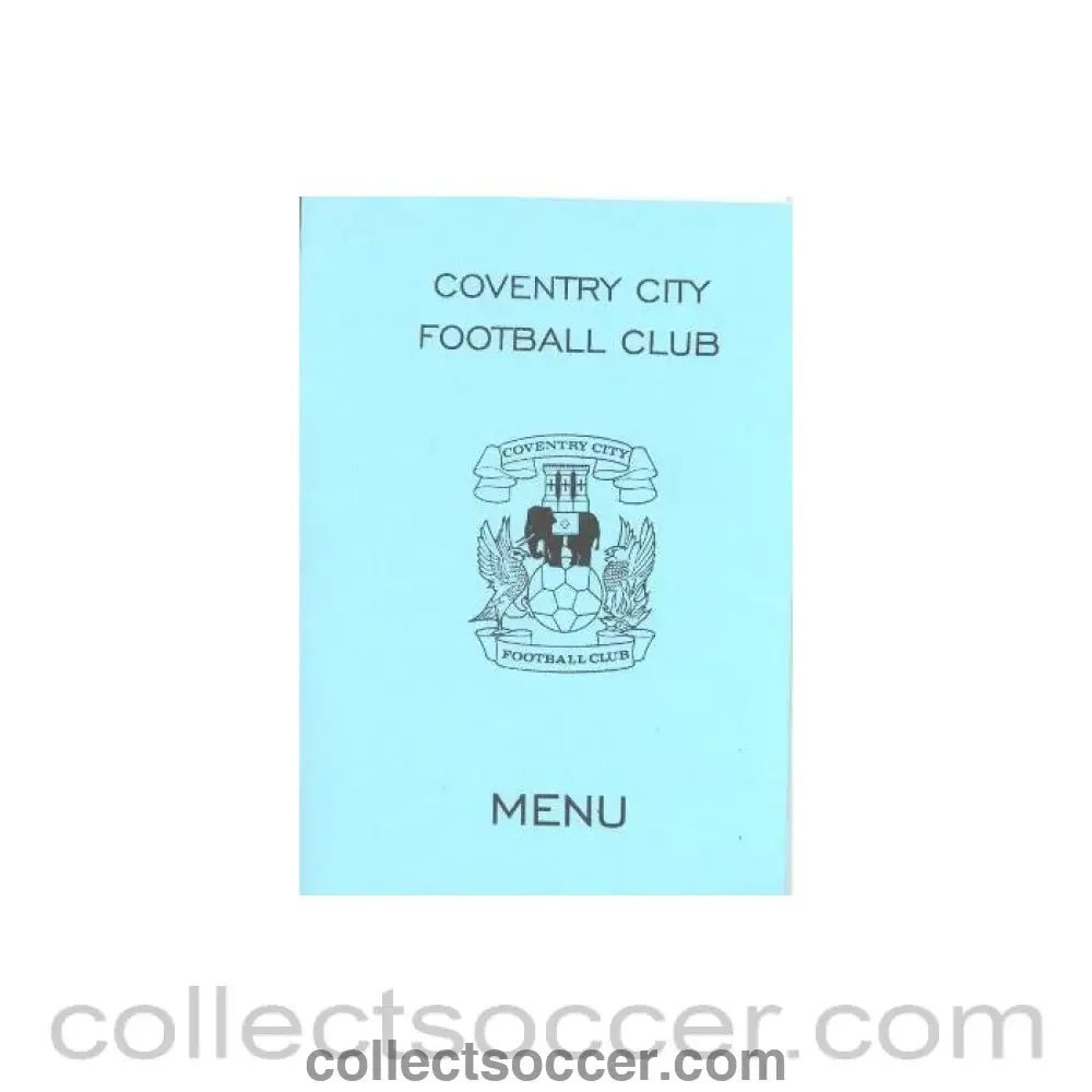 2001 - Coventry City v Chelsea menu 09/10/2001 - Collect Soccer
