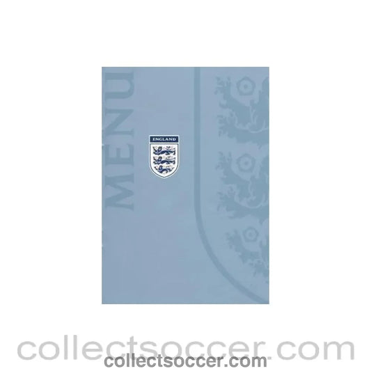 2001 - England v Sweden menu 10/11/2001
