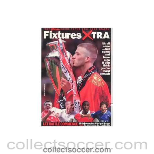 2001 - Fixtures Xtra magazine of Season 2001-2002