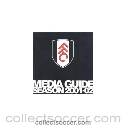 2001 - Fulham Media Guide 2001-2002 - Collect Soccer