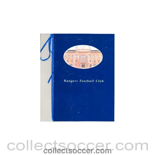 2001 - Glasgow Rangers v Fenerbahce menu 07/08/2001 Champions League