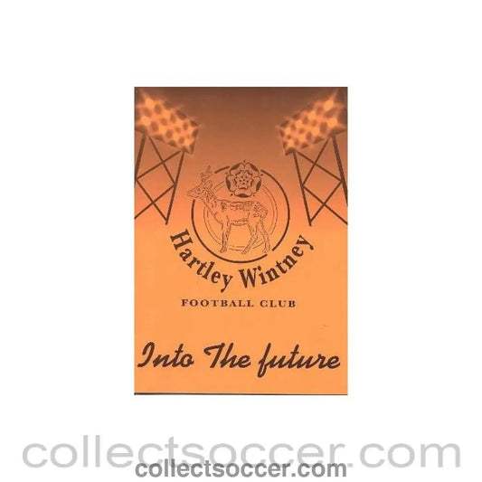 2001 - Hartley Wintney Vets vChelsea Old Boys official programme 07/10/2001 - Collect Soccer