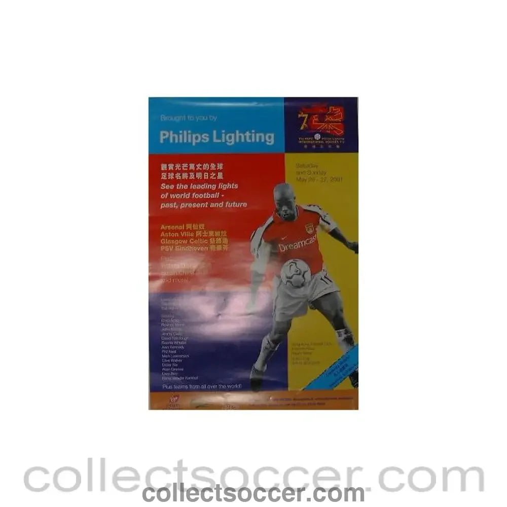 2001 Hong Kong International Sevens Poster - Collect Soccer