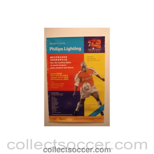 2001 Hong Kong International Sevens poster reduced price