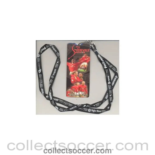 2001 - In Singapore - Singapore v Manchester United 24/07/2001 Courts Cup Training Pass for training on 23/07/2001