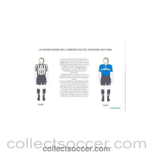 2001 - Italian Diadora press pack 2001-2002