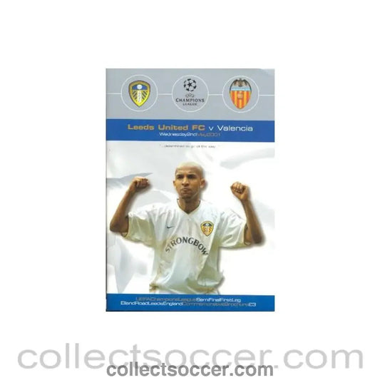 2001 - Leeds United v Valencia official programme 02/05/2001 - Collect Soccer