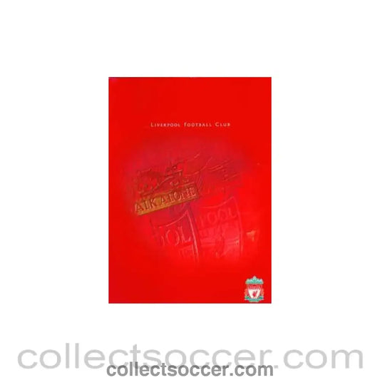 2001 - Liverpool Press Pack Singapore Tour 2001
