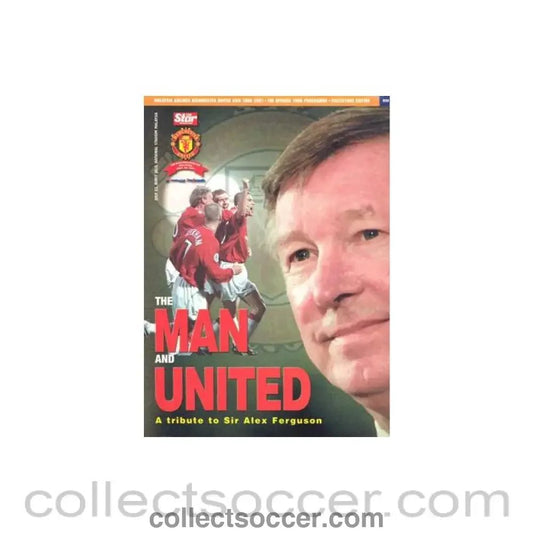 2001 - Malaysia V Manchester United Programme 22/07/2001 - Collect Soccer