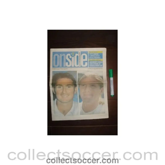 2001 - On Side - Chelsea newspaper No: 207 of August 2001