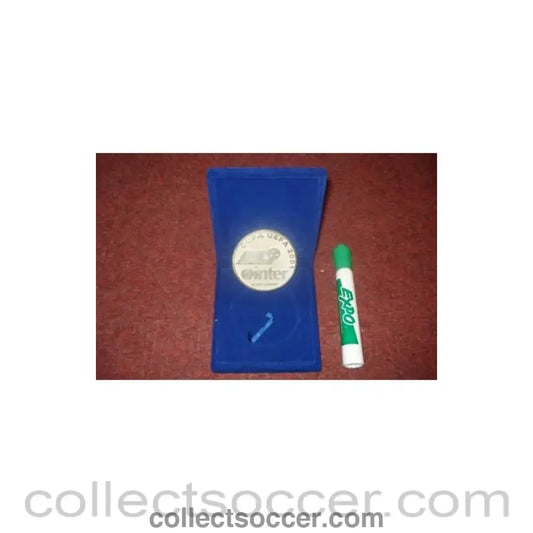 2001 - UEFA Cup 2001 Brasov v Inter Milan 27th September medal