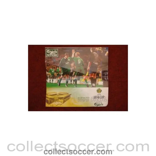 2001 UEFA Cup Final Poster Dortmund 16/05/2001