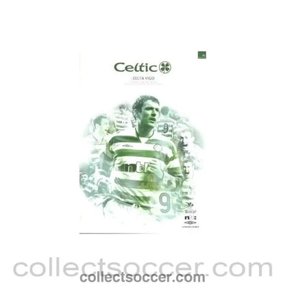 2002 - Celtic v Celta Vigo official programme 28/11/2002 UEFA Cup - Collect Soccer