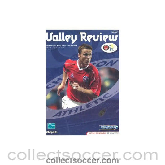 2002 - Charlton Athletic vChelsea official programme 17/08/2002 Premier League