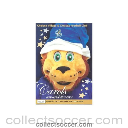 2002 - Christmas Carol at Chelsea Village brochure 02/12/2002