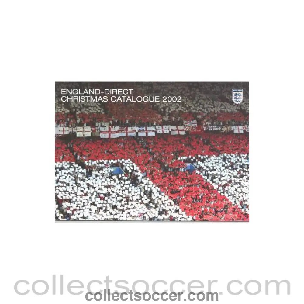 2002 - England-Direct Christmas Catalogue 2002 - Collect Soccer