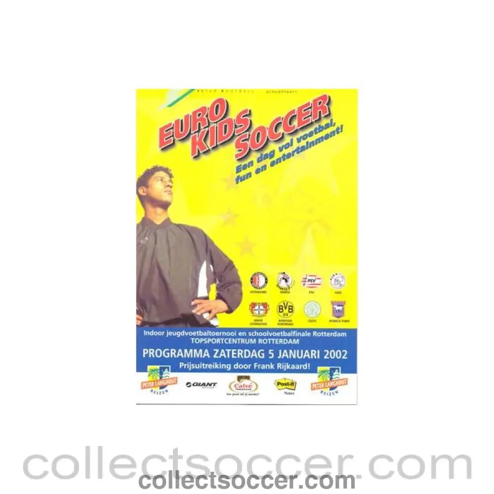 2002 - Euro Kids Soccer 2002 Youth Tournament official programme - Collect Soccer