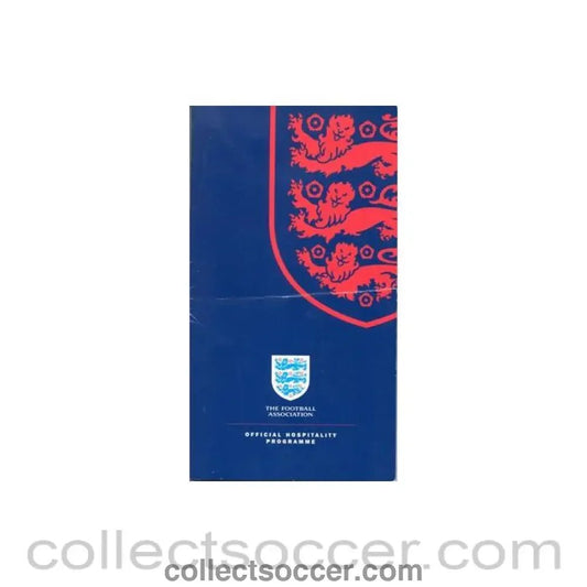 2002 FA Cup Final in Cardiff itinerary in wallet - Collect Soccer