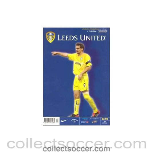 2002 - Leeds United v Chelsea official programme 28/12/2002 Premier League - Collect Soccer