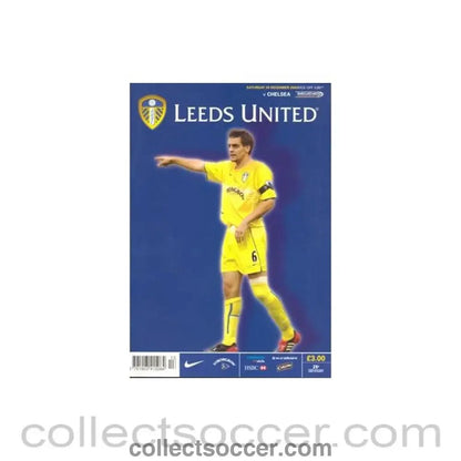 2002 - Leeds United v Chelsea official programme 28/12/2002 Premier League - Collect Soccer
