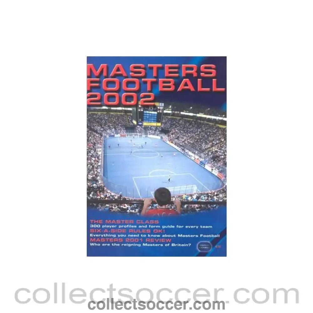 2002 - Masters Football 2002 brochure - Collect Soccer