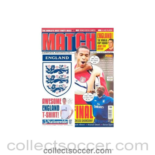 2002 - Match Magazine FA Cup special 04/05/2002