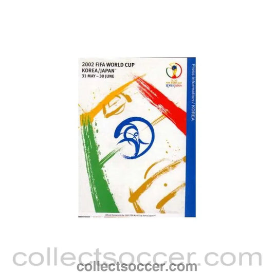 2002 Official World Cup Press Pack - Collect Soccer