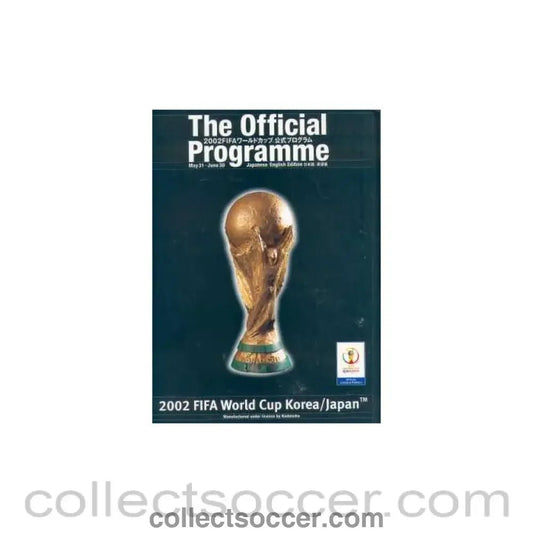 2002 Official World Cup Programme Japanese Version - Collect Soccer