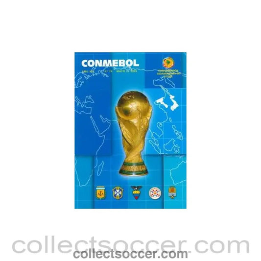 2002 - Rare World Cup 2002 Conmebol South American World Cup Media Guide - Collect Soccer