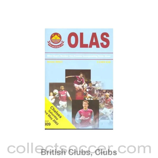 2002 - West Ham United Olas Fanzine of season 2002-2003