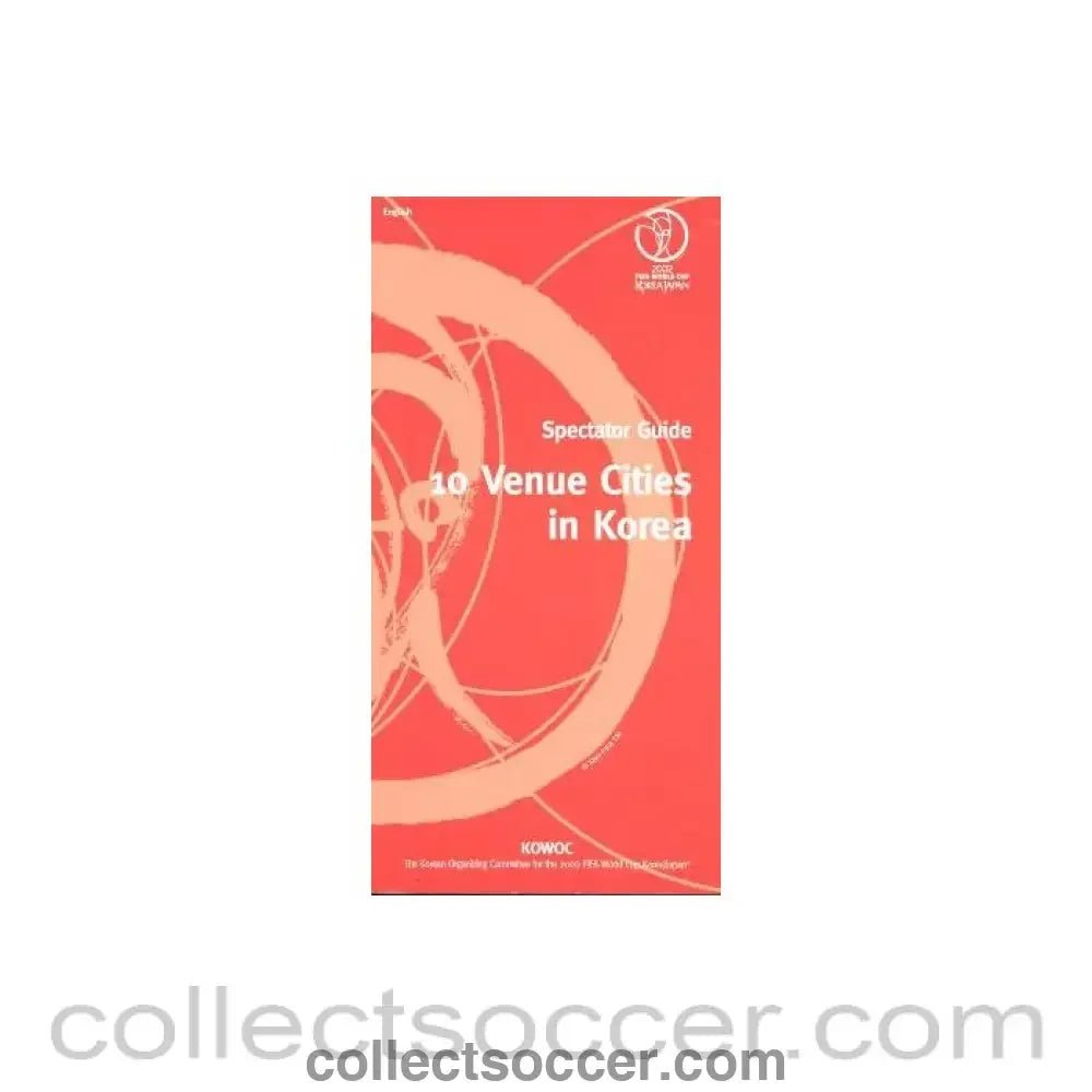 2002 World Cup 10 Venue Cities in Korea Spectator Guide - Collect Soccer