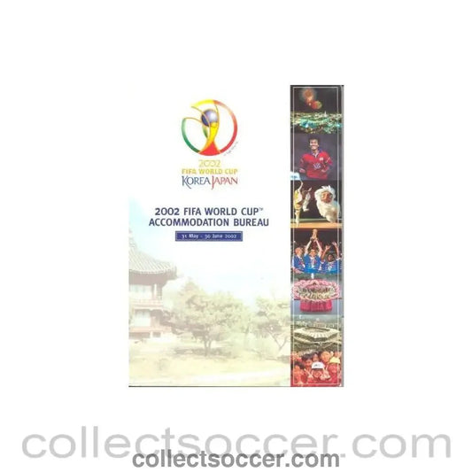 2002 World Cup Accommodation Bureau brochure, 76 pages - Collect Soccer