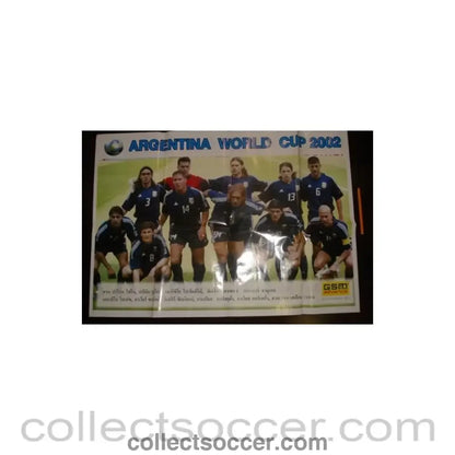 2002 World Cup Argentina Large Colour Poster