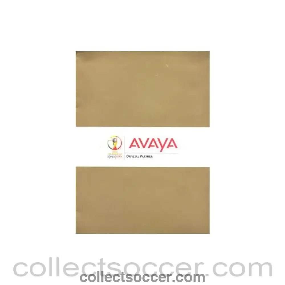 2002 World Cup Avaya - Official Partner - press pack - Collect Soccer